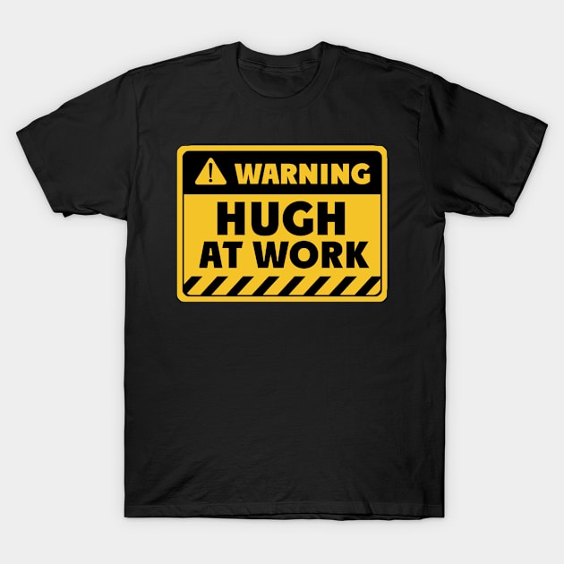 Hugh at work T-Shirt by EriEri